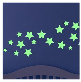Svietiaca samolepka Ambiance Fanastick Simple Stars
