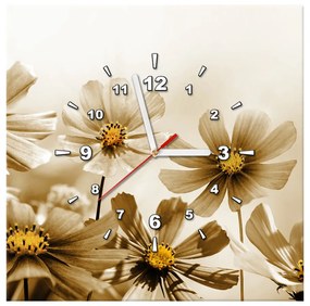 Gario Obraz s hodinami Kvetnatá krása Rozmery: 60 x 40 cm