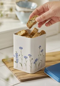 Ib Laursen Plechová dóza s vekom Cornflowers