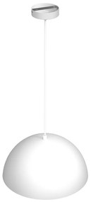 Závesné svietidlo Beta, 1x zlaté/biele kovové tienidlo, (fi 35cm), w