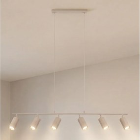 Brilagi - Závesné svietidlo na lane SELE 6xGU10/30W/230V béžové