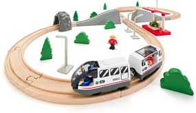 Drevená vlaková súprava – číslo osem, 45 dielov