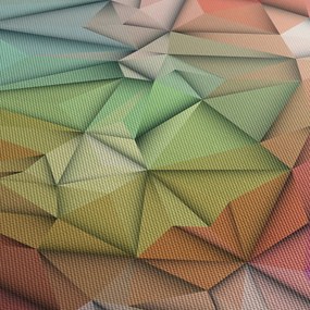Obraz - Polygonálna abstrakcia (90x60 cm)