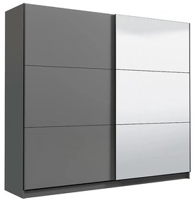 Skriňa Sierra 220 zrkadlo grafit 11008287