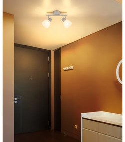 Globo 54317-2 - Bodové svietidlo PLANTA 2xE14/40W/230V