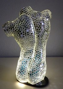 Stolná lampa  BODYBUILDING MAN , 41 cm, ručná práca