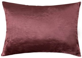 XPOSE® Mikroplyšová obliečka na vankúš - tmavo hnedá 40x60 cm