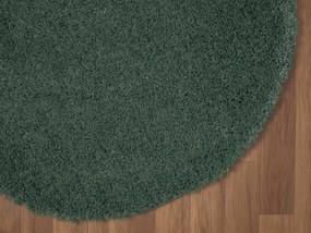 My Flair, AKCIA: 150x150 (průměr) kruh cm Kusový koberec My Shaggy hellgrün kruh, zelená, chodba / predsieň