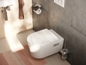 Hansgrohe AddStoris, držiak na WC kefu nástenný, chrómová, HAN-41752000