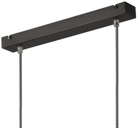 Luster na lanku LIVIA 2xE27/60W/230V