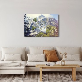 Obraz - Geometrický obrazec (90x60 cm)