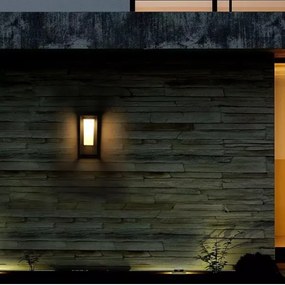 LED solárne nástenné svietidlo s čipom SAMSUNG LED/2W/3,7V IP65 2600 mAh