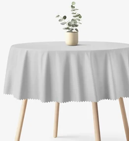 Goldea okrúhly teflónový obrus - sivý Ø 100 cm