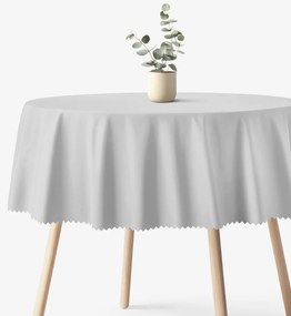 Goldea okrúhly teflónový obrus - sivý Ø 140 cm