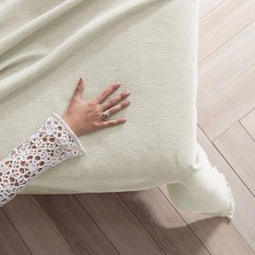 Krémový pléd zo ženilky 220x240 cm Talo – Filumi