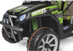 PegPerego Elektrické autíčko - POLARIS RANGER RZR 24V - ZELENÁ - MOTOR - 2 x 340 W - BATÉRIA - 24V / 12Ah  - 2023