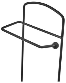 Čierna kovová WC kefa Simply – Casa Selección