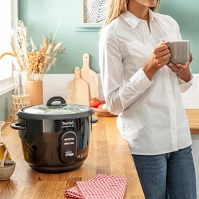 Čierny ryžovar RK102811 - Tefal