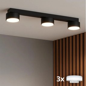 Brilagi - LED bodové svietidlo MONO 3xGX53/30W/230V čierne