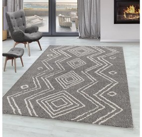 Ayyildiz Kusový koberec TAZNAXT 5104, Čierna Rozmer koberca: 200 x 290 cm