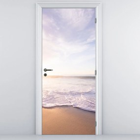 Fototapeta na dvere - Piesočná pláž (95x205cm)