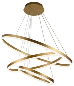 LED Stmievateľný luster na lanku LED/125W/230V 3000-6500K + diaľkové ovládanie