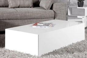 Bighome - Konferenčný stolík MONOBLOCK XL - biela