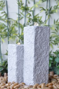 Fontána Heissner NEPTUN LED, sivá 016616-09