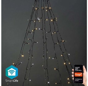 Nedis SmartLife LED Wi-Fi Teplá až studená biela 200 LED 10 x 2 m Android/IOS WIFILXT02W200
