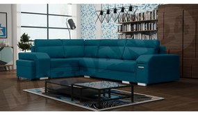 Rohová sedačka s barom Florio, Strana: ľavá, Dostupné poťahy: Inari 94