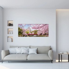 Obraz japonskej čerešne (120x50 cm)