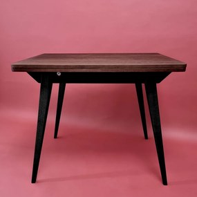 Rozkladací jedálenský stôl s doskou v dekore jaseňového dreva 65x90 cm Envelope – Ragaba