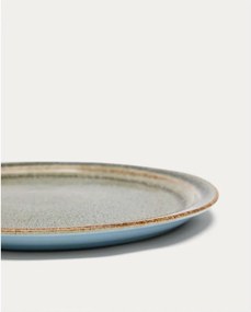 Sivý dezertný keramický tanier ø 23 cm Coval – Kave Home