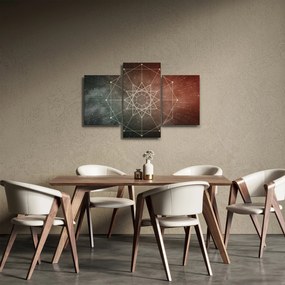 Obraz - Vesmírny dodecagram (90x60 cm)