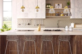 Toolight - Stropné svietidlo E27 60W APP895-1CP, zlatá, OSW-07022