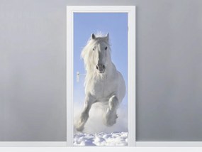 Gario Fototapeta na dvere Black and white Materiál: Samolepiaca, Veľkosť: 95 x 205 cm