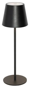 Stolná lampa čierna vrátane stmievateľnej a nabíjateľnej LED IP54 - Murdock