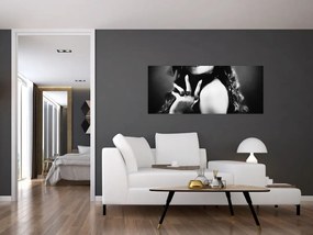 Obraz - Nádherná žena (120x50 cm)