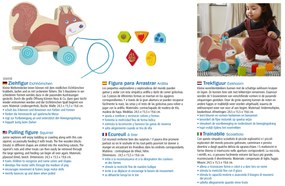 Ťahacia hračka s vkladacími tvarmi - veverička