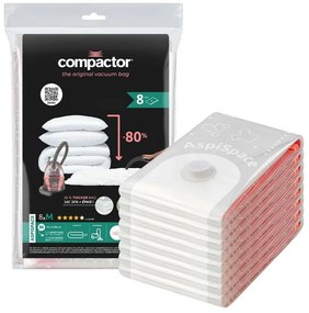 Compactor Set vákuových úložných vriec Aspispace M 6 ks, 70 l, 55 x 90 cm, 6 ks
