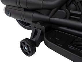 Ramiz Chopper FASTER batériová motorka pre deti Modrá + FM rádio + Audio panel + LED