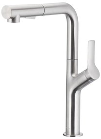 KFA Armatura 6623-220-22- Drezová batéria s vyťah. sprškou DUERO DESIGN nerez