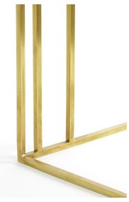 Odkladací stolík s doskou v dekore mramoru 31x41 cm Roshan – Light &amp; Living