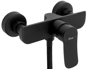 Sprchová batéria s vaňovou sadou Rea Dart čierna