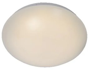 Lucide 79164/08/61 BIANCA-LED - Prisadené stropné svietidlo Kúpeľňa - priemer 24,5 cm - LED - 1x8W 3500K - IP21 - Opalové
