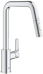 Grohe Start 2021 drezová batéria s vyťahovacou spŕškou, 2 prúdy chróm 30631000 G30631000