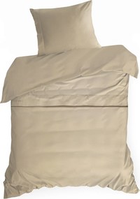 MAKOSATÉNOVÉ OBLIEČKY EVA MINGE ELEGANT1D 160X200 CM, 2 KS 70X80 CM BÉŽOVÉ