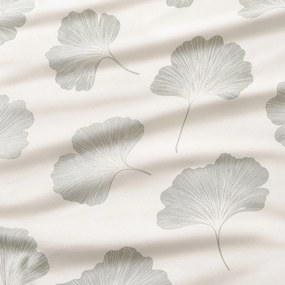 Goldea bavlnený záves - listy ginkga 140x150 cm