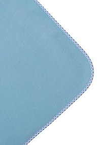 Detská fleecová deka New Baby 100x75 modrá hviezdičky