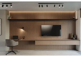 Brilagi -  LED Bodové svietidlo ASMUS 3xGU10/7W/230V čierna